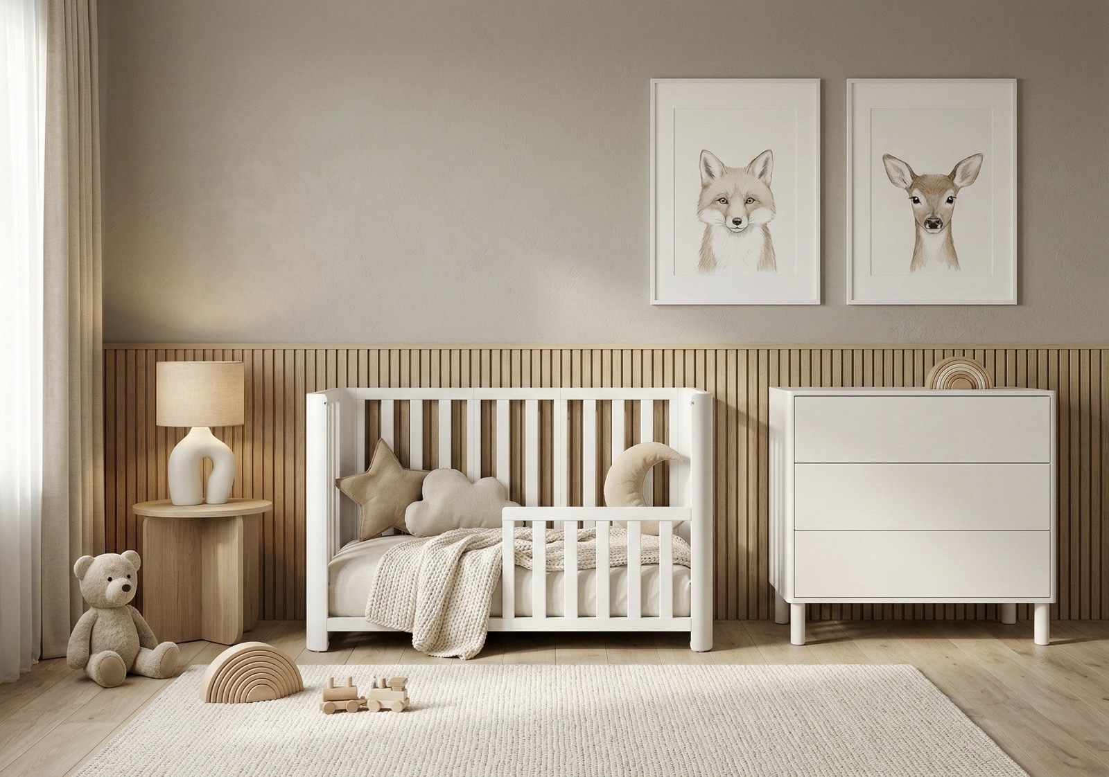 Cuna Doco Sleeping con barrera lateral